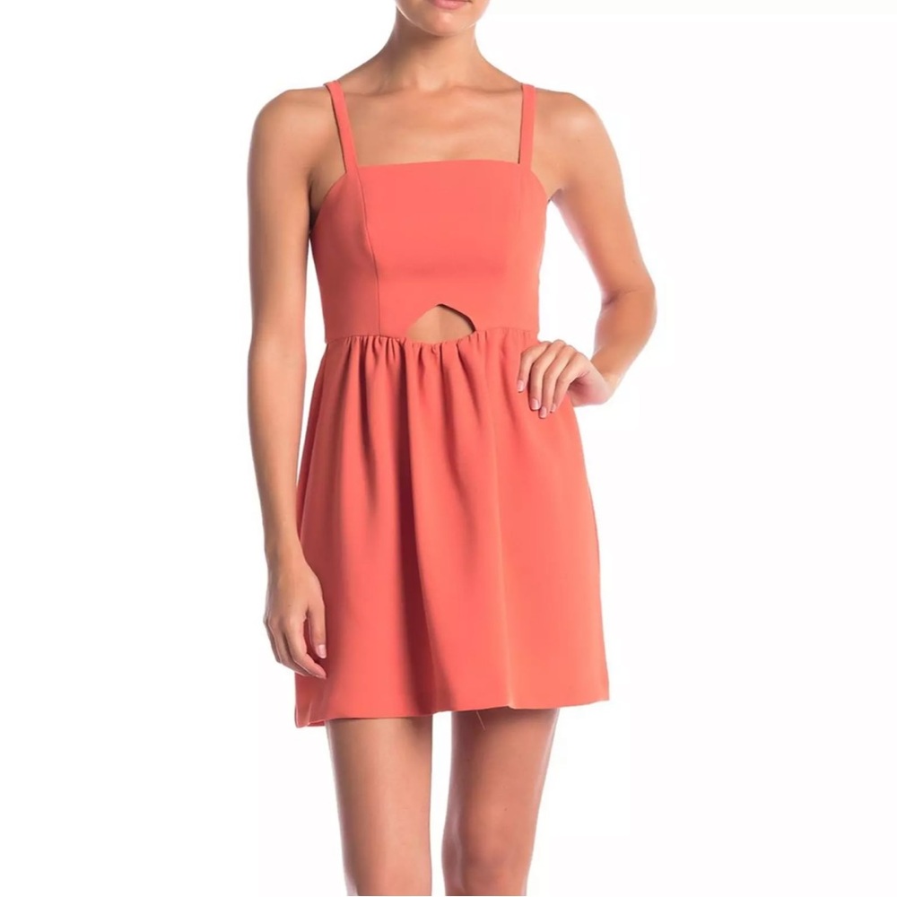BCBG orange dress size 2